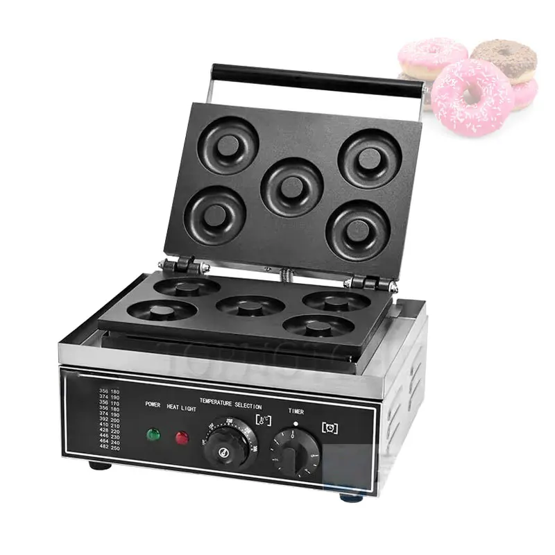 Высококачественная многофункциональная электрическая машина для приготовления пончиков, бытовая коммерческая 5-сетка