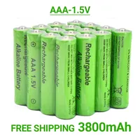 1.5V AAA Battery 3800mAh Rechargeable Battery NI-MH 1.5 V AAA Battery for Clocks Mice Computers Toys So on Free Shipping