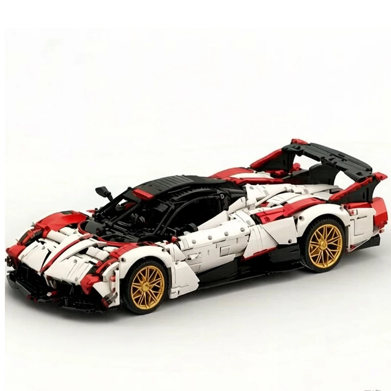 

Building Block Toy Racing Model 4839 Pieces Children's Christmas Gift New Year Toy R EVO Super Sports Car 1:8 Scale