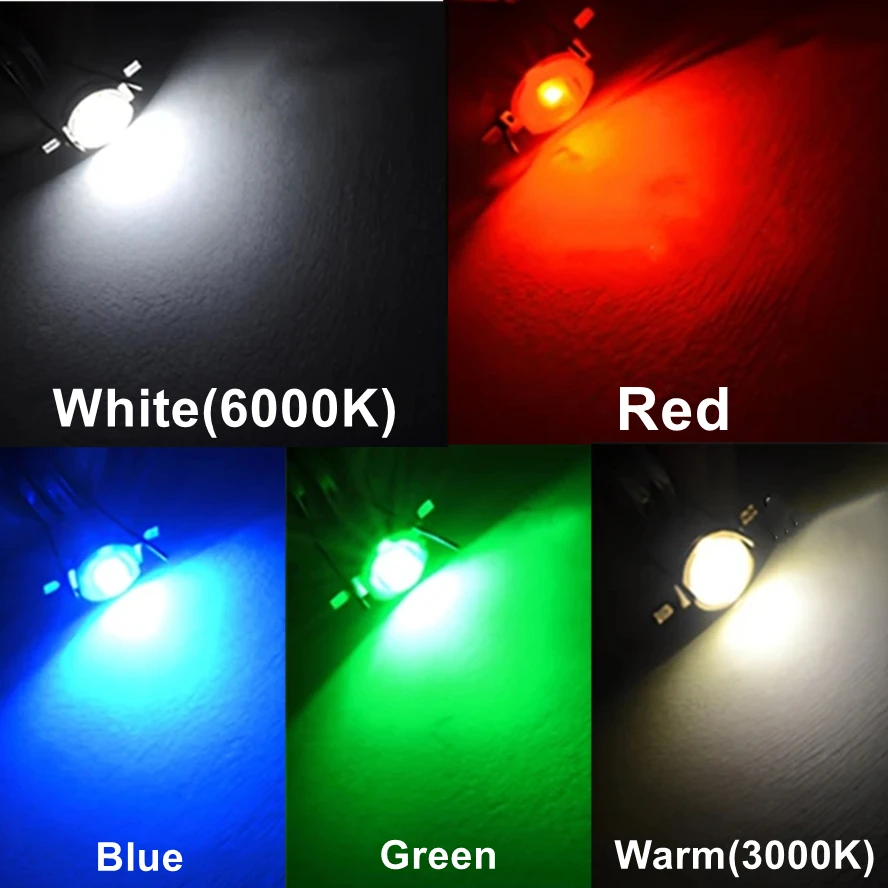 10 قطعة/الوحدة عالية الطاقة LED رقاقة المصباح الكهربي 2.1-3.6 فولت 110-120LM حبة خط باعث ديود DIY مصباح ليد الديكور LED لمبة IC SMD مصباح #2