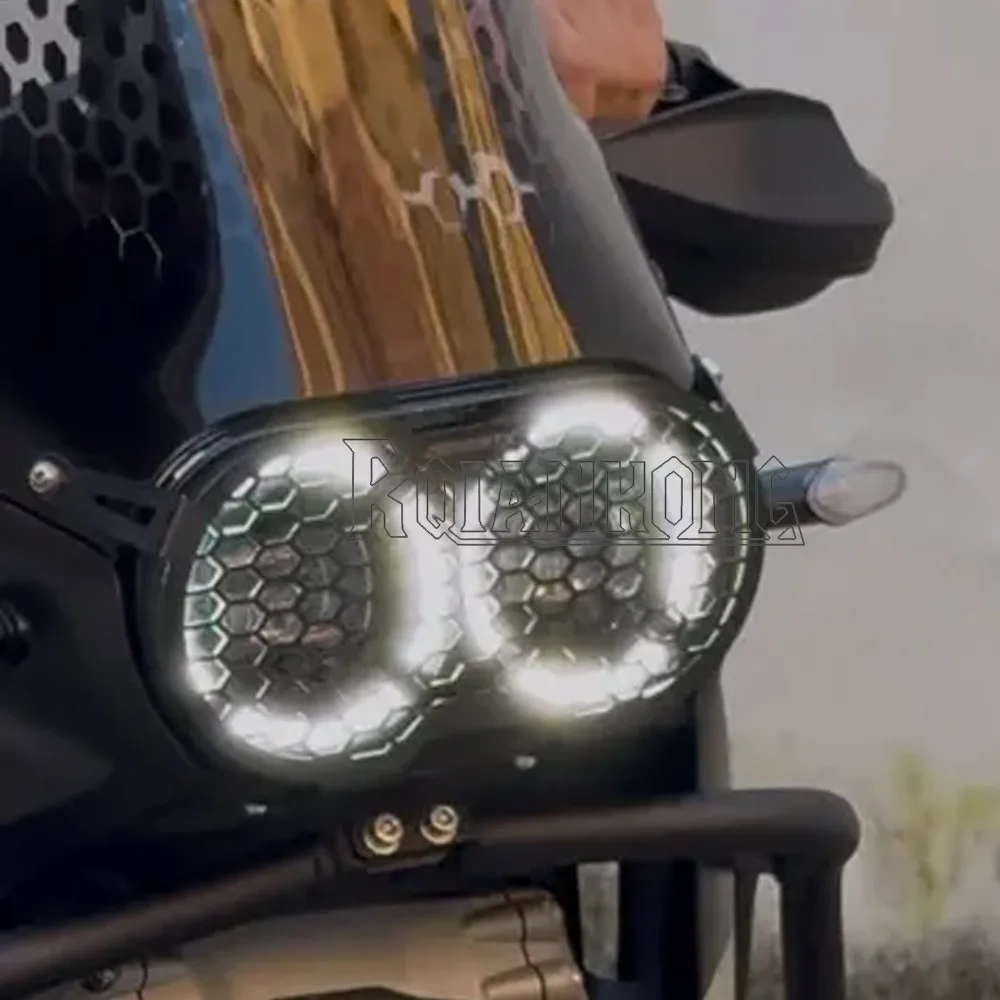 For Ducati DesertX 2022-2026 Fly Screen Accessories Motorcycles Headlight Lamp  Headlamp Protection Cover Light Cap Desert X