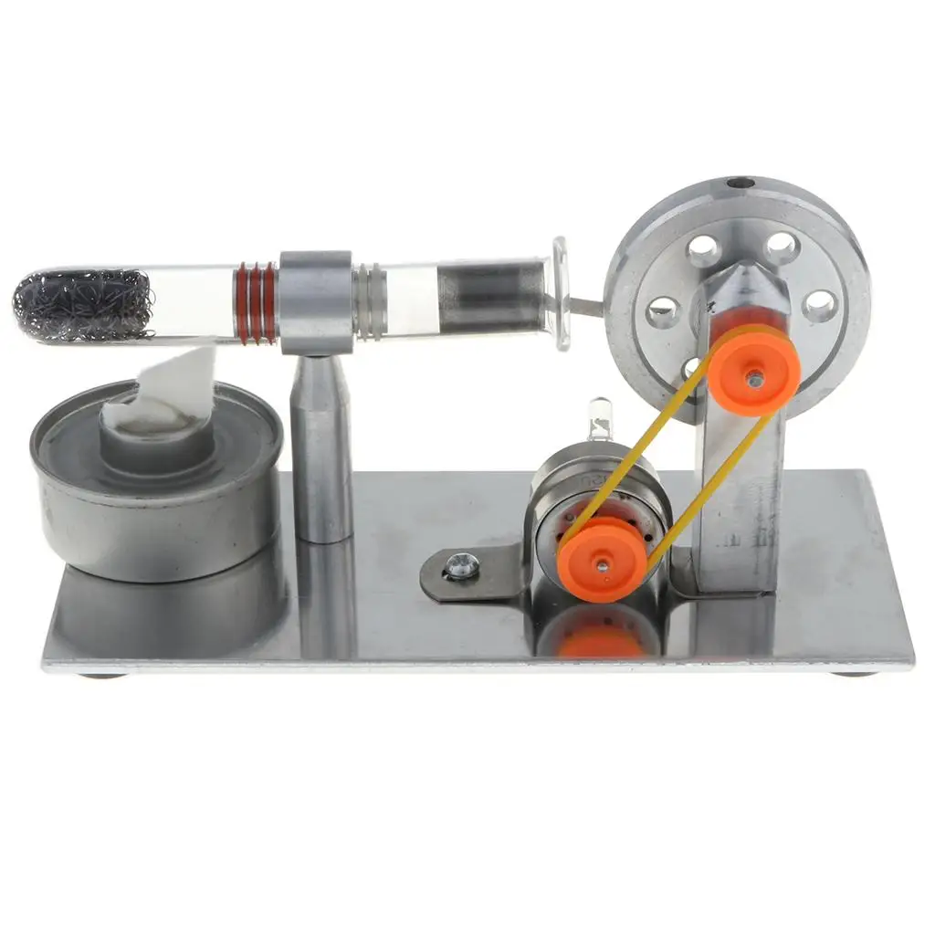 Metal Stirling Engine Conversion Kit DIY Heat Energy Mechanical Work Model for Student Learning