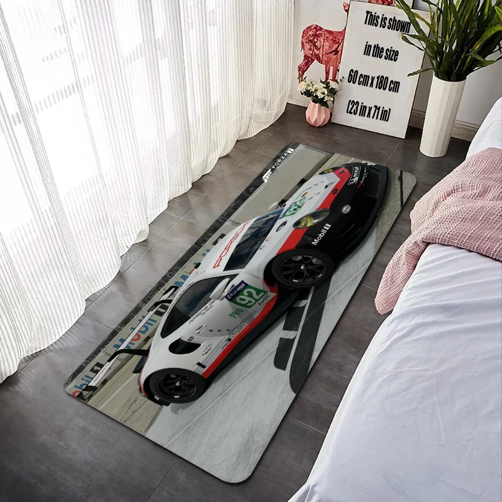 PorscheS GT Cute Rug Carpet for Bedroom Mats Entrance Door Mat Floor Bath Mat Outdoor Entrance Doormat Cute Room Decor Home Rugs