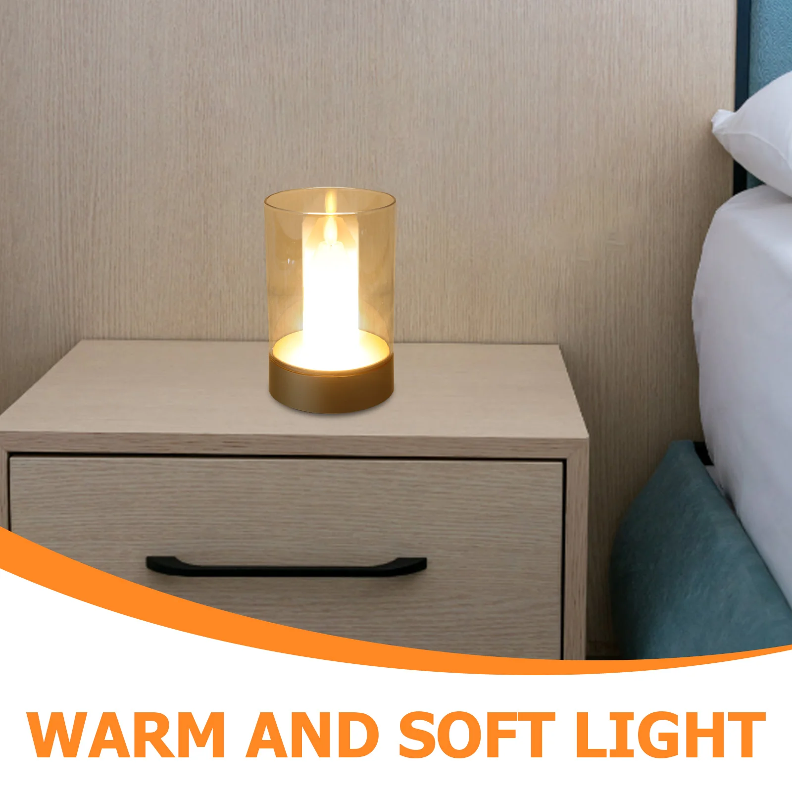 

Sensor Night Light 3W Shaped Desk Ornament Gift Lamp Romantic Decorative Home Ornament Gift Table Light