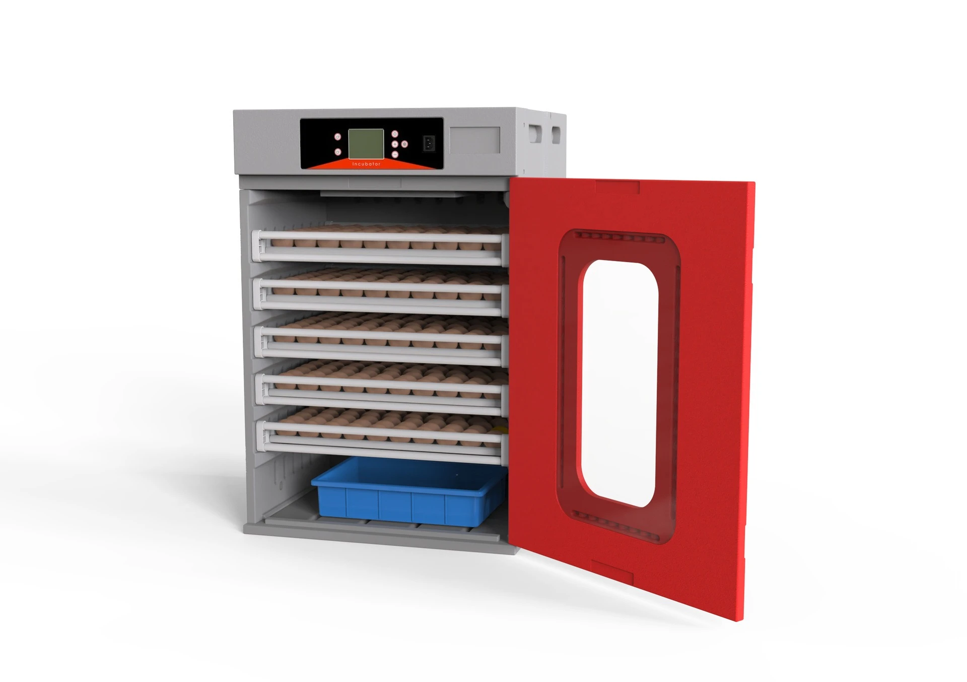Poultry Farming Equipment, New 400PCS Industrial Egg Incubator, Roller Auto Turning Hatching Machine for Various Poultry Eggs