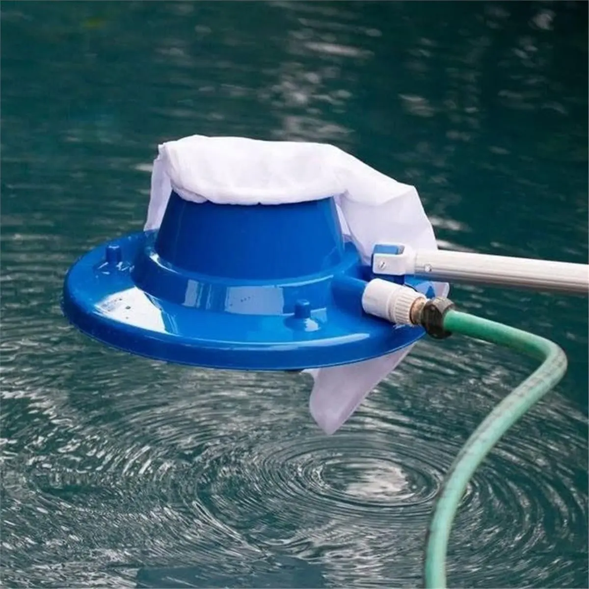 Fine Mesh Bag Replacement with Pull & Lock Cord for Pool Leaf Vacuum, Water, Catcher, Gulper, Bagger, Master