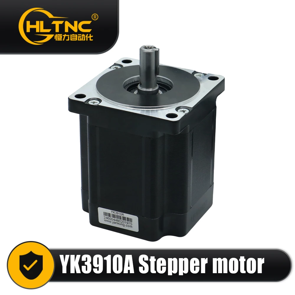 

YAKO YK3910A Nema23 Шаговый двигатель 4 Нм Трехфазный одноосевой 12 мм Ток 5,8 А Шаговый угол 1,2 ° Для 3D-принтера фрезерного станка с ЧПУ
