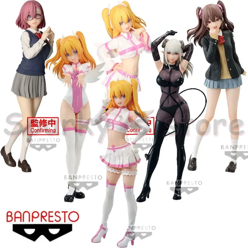 Bandai Original GLITTER&GLAMOURS 2.5 Dimensional Seduction Anime Figure RIRISA AMANO Action Figure Toys for Kids Gifts Model