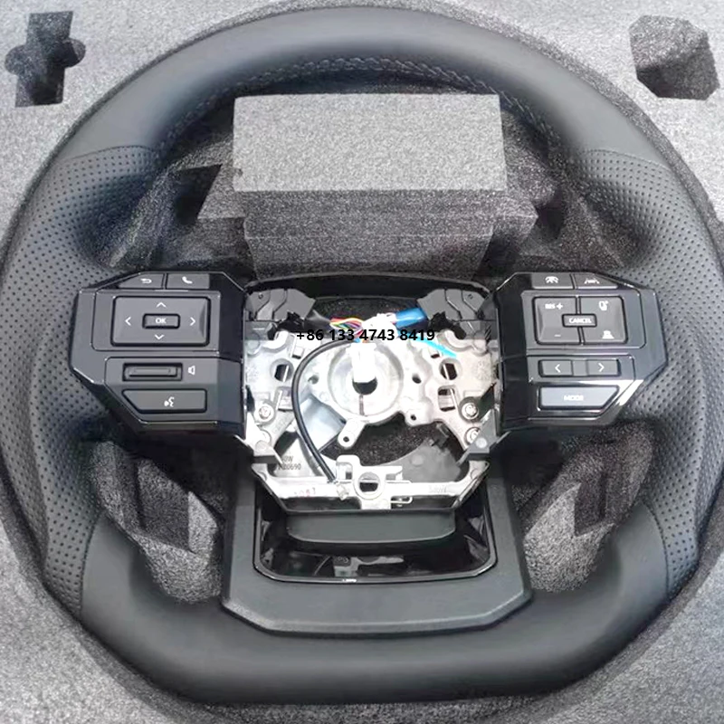 High Quality Piano Black Car Steering Wheel for Cruiser Car Parts Steering Wheel