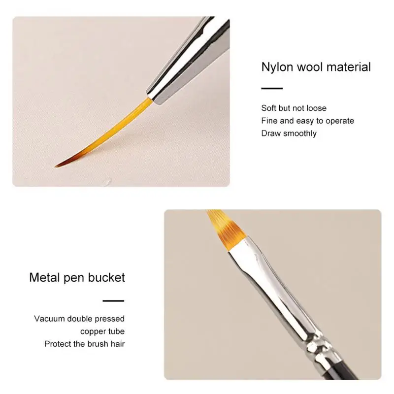 Nail Art Liner Brush Nails Liner Drawing Nail Art Manicure Tools Drawing Pen Nail Brush Makeup Tool Painting Pen