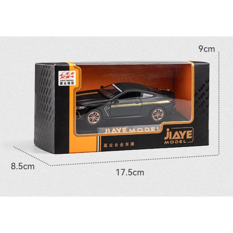 1:36 BMW M8 Legierung Auto Modell Simulation Tür zurückziehen Junge Metall Spielzeugauto Sammlung Ornament Auto Ornament