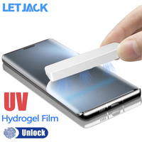 UV Light Full Curved Hydrogel Film for Honor Magic7 6 5 4 Pro Ultimate Screen Protector for Magic 7 RSR Porsche Design Not Glass