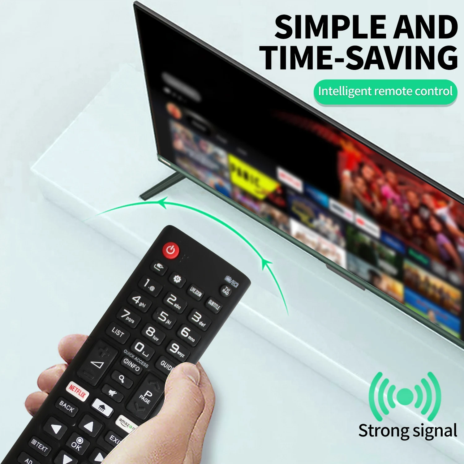 Universal Remote Control AKB75095308 High Quality ABS For LG Smart TV 32LJ610V 43UJ634V 49UJ634V 55UJ634V 65UJ634V 43UJ6309