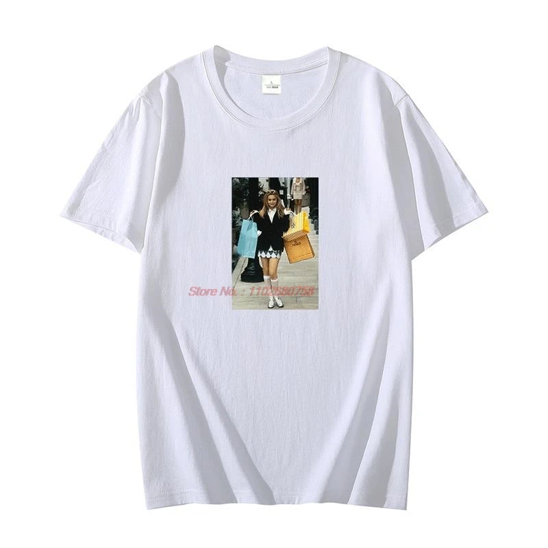 Clueless Oups My Bad sous Licence Junior fashion Cotton T-shirt graphic t shirts oversize t-shirts Harajuku Men's clothing