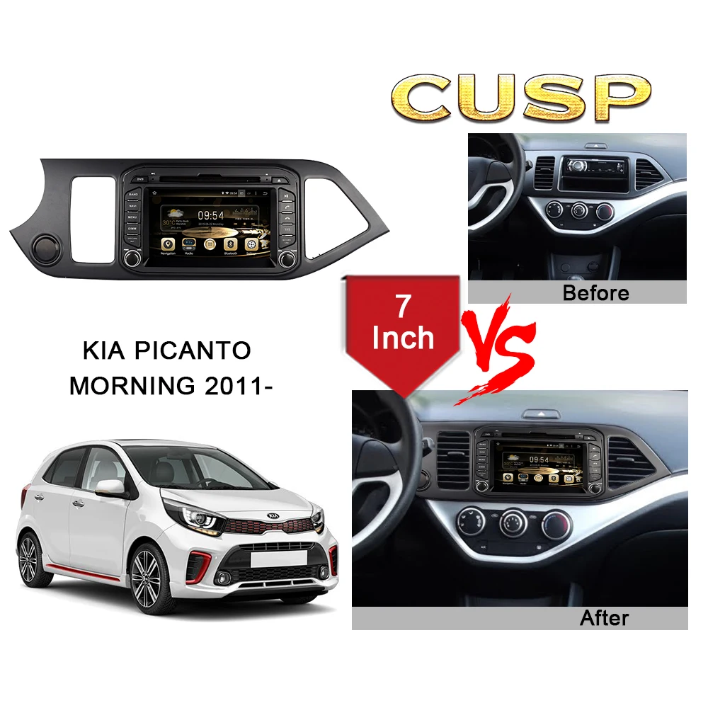 KIA PICANTO MORNING 2011- Multimedia Navigation & gps Android Car Screen Car Stereo Radio Car Player Radio Player Tracker