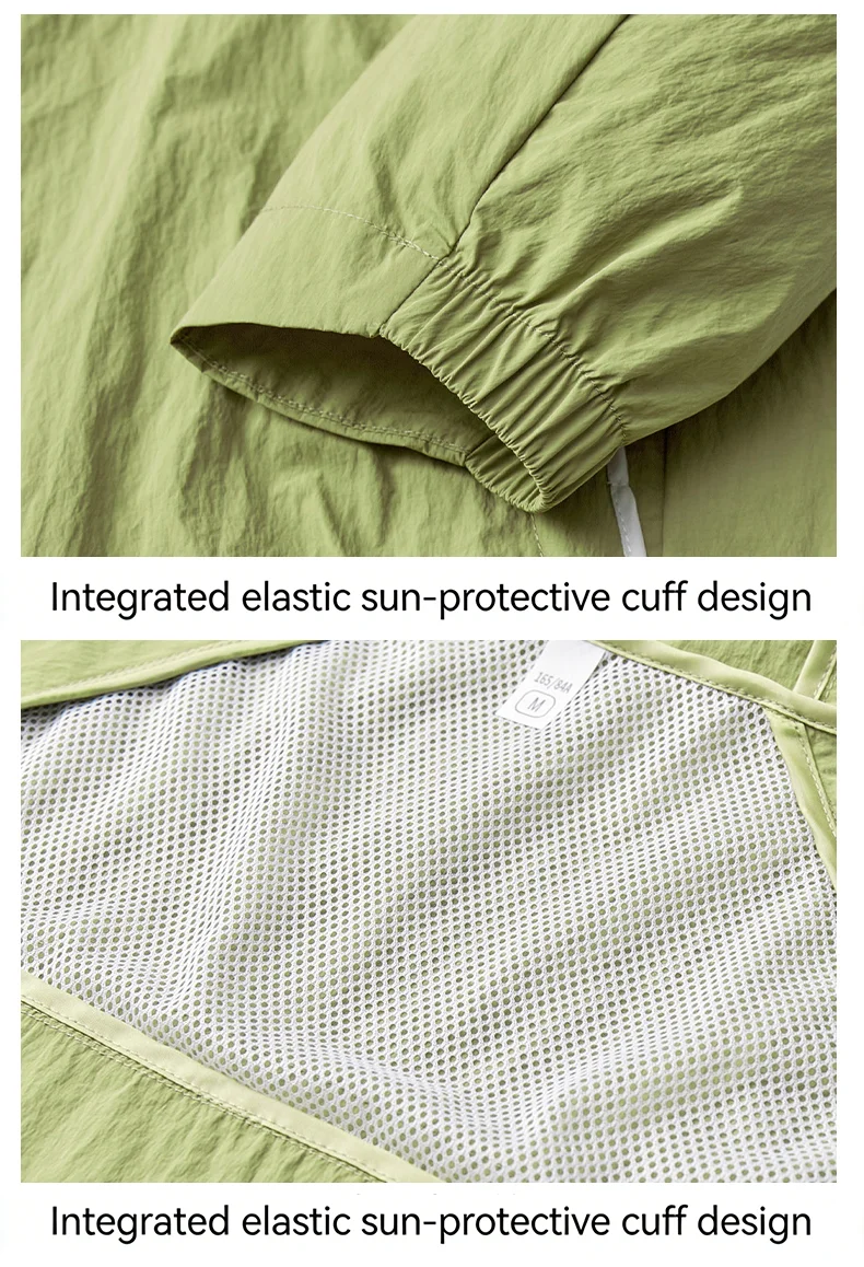 LNGXO Unisex Sun Protection Jackets Summer Waterproof Quick Dry Reflective Coat Camping Hiking Climbing Lightweight Windbreaker