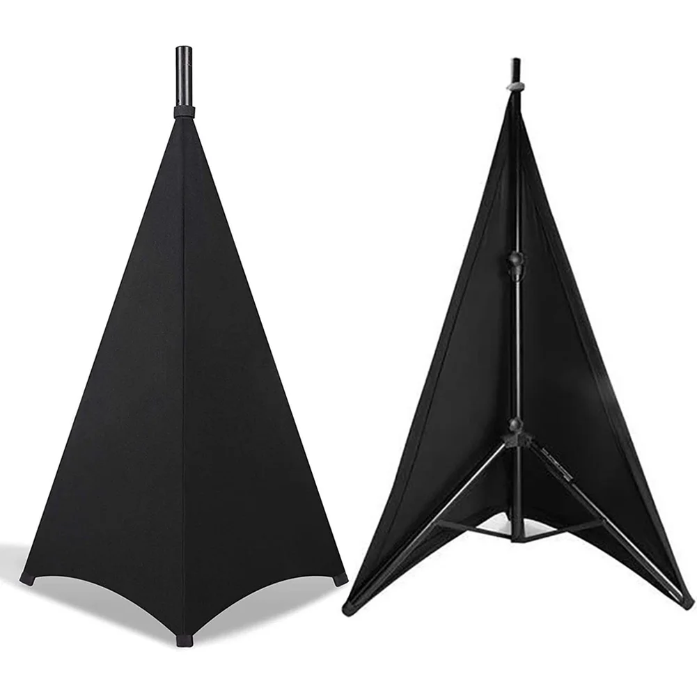 Tripod Stand Cover Universal DJ Light Speaker Stand Cover Height Flexible Stretchable Lighting Tripod Stand Skirt Scrim Cover