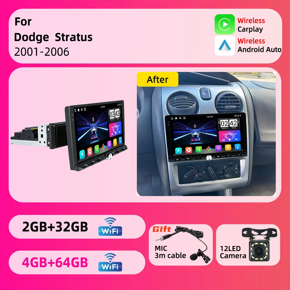 Android 1Din Car Multimedia 9