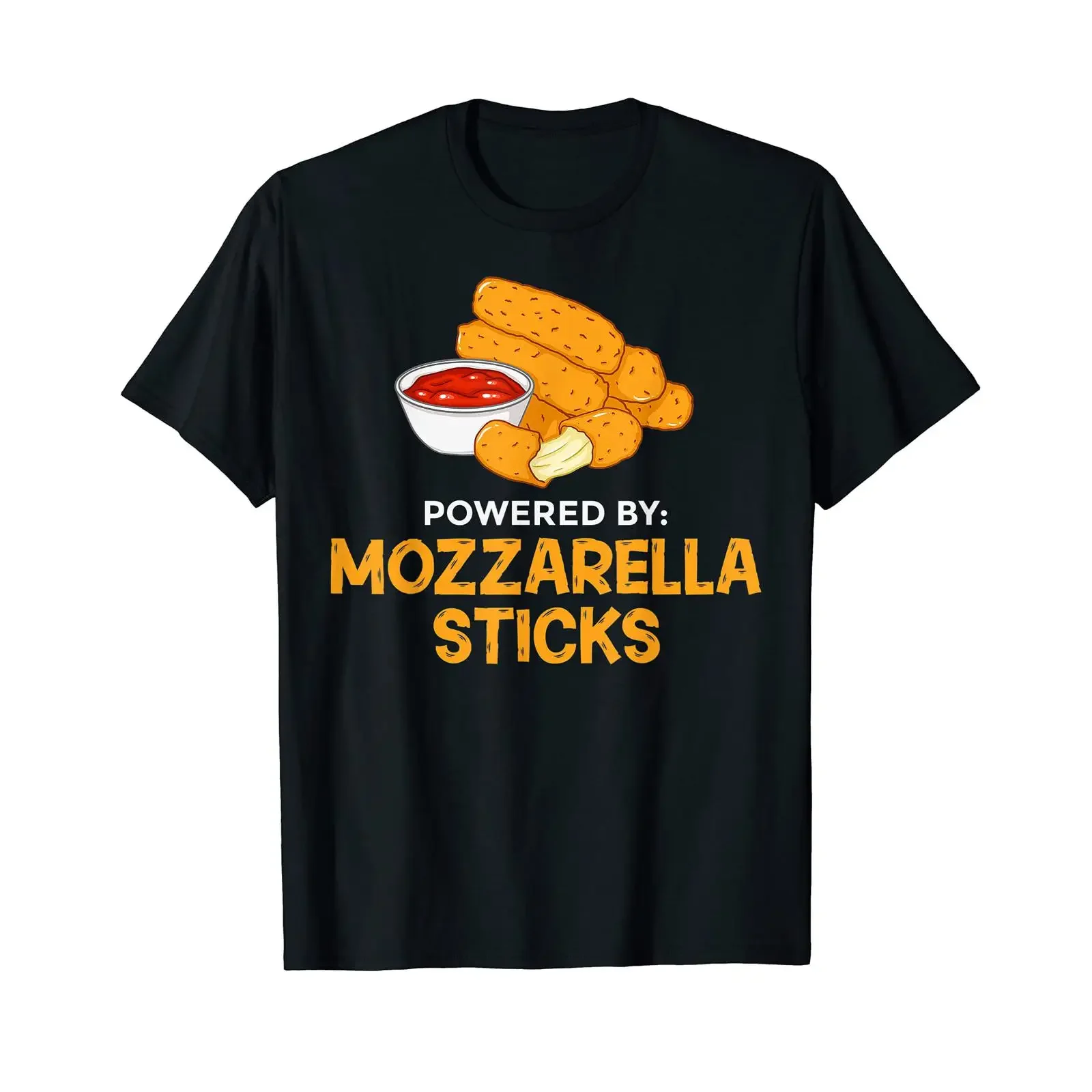 Mozzarella Sticks Cheese Stick Bread T Shirt vintage Washed Casual Stretched fashion graphic streetwear designer clothes Unisex