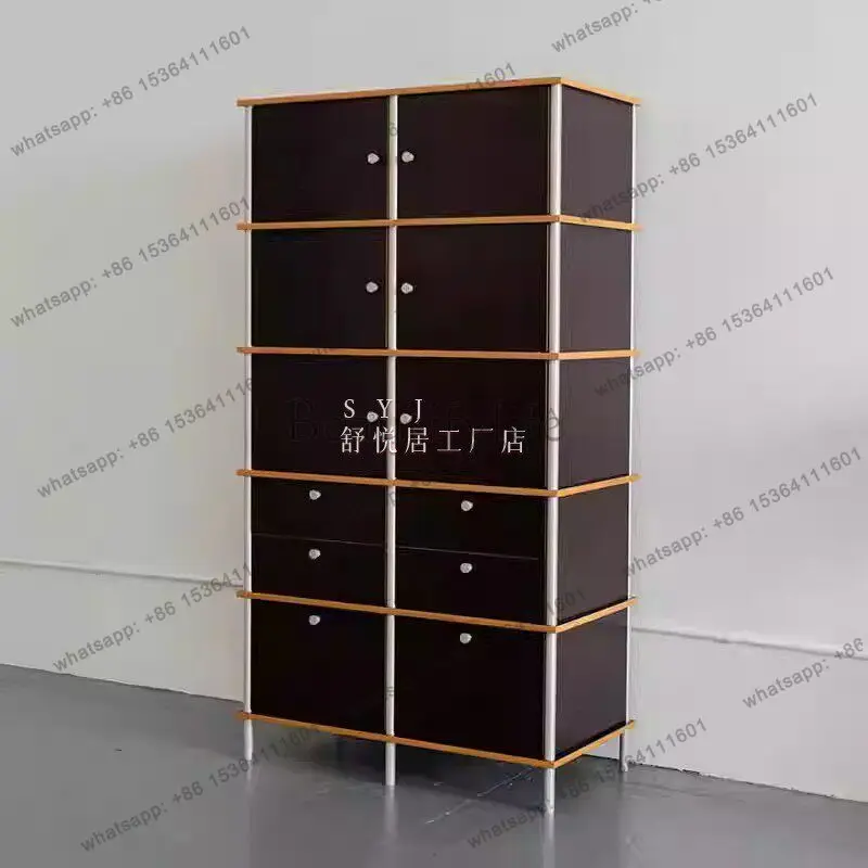 

Light Luxury Modern Modular Combination Office File Cabinet Multifunctional Partition Display Cabinet