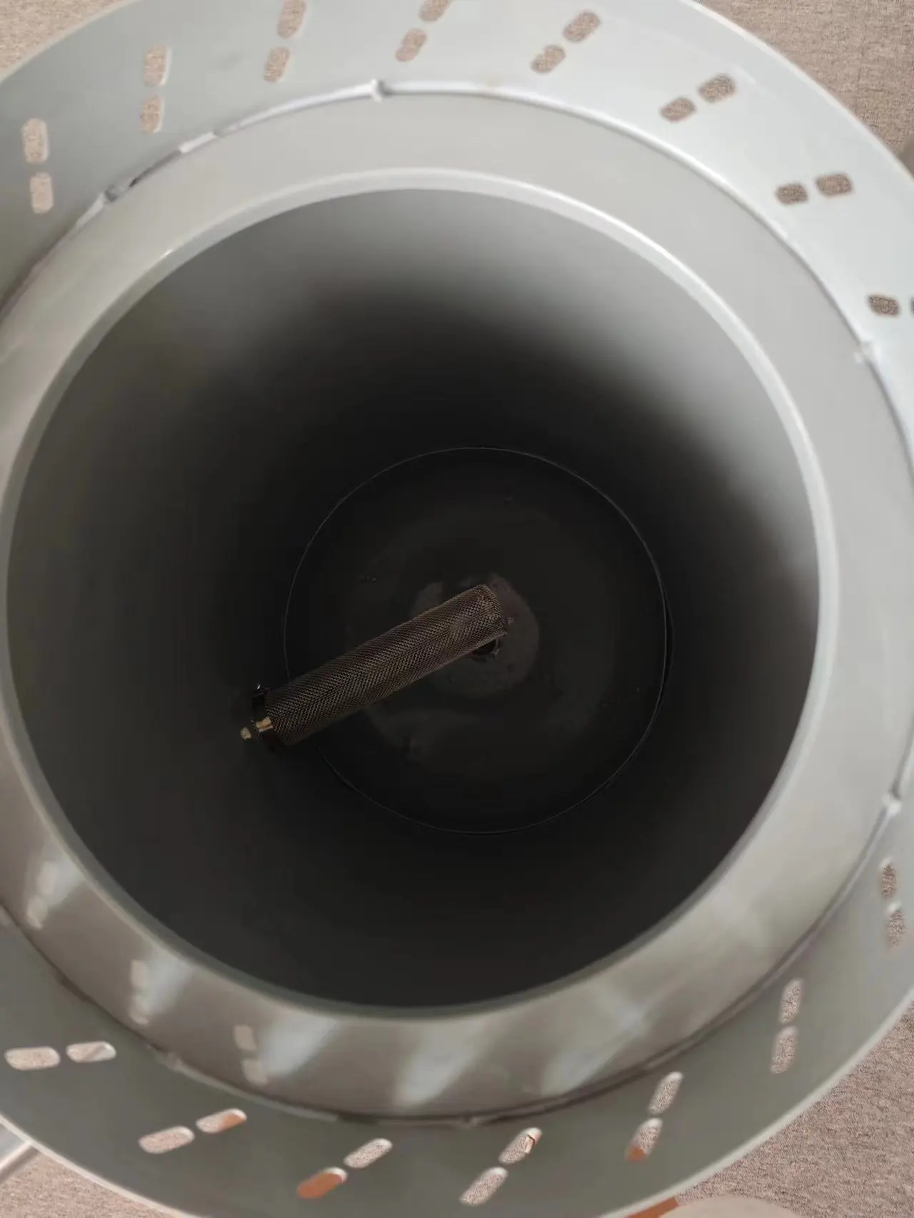 وعاء السفع الرملي بدون غبار ودوري آلة تفجير الرمل لعلاج السطح #6