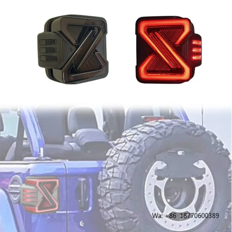 LUMA Car Accessories Taillight Upgrade LED Turn Signals Car Rear Lights LED Tail Lights for Jeep Wrangler JL 2018+