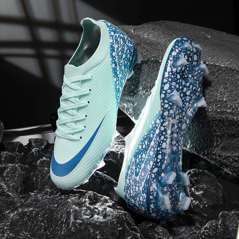 

Футбольные бутсы мужские TF Crushed Nails AG Шипы студенческие гоночные тренировочные кроссовки для мальчиков футбольные бутсы мужские