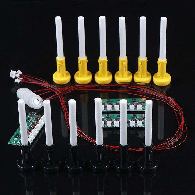 Imagem -03 - Mini Usb Umidificador Faça Você Mesmo Kit Névoa Maker Driver Circuit Board Fogger Atomização Filme Atomizador Folha Suporte Cotonete 25660 Mhz