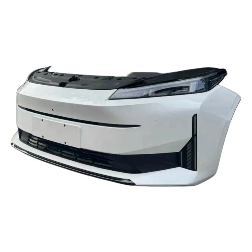 The High-quality Front Bumper Kit Suitable for Changan NEVO A05 Includes Headlights and Radiator.