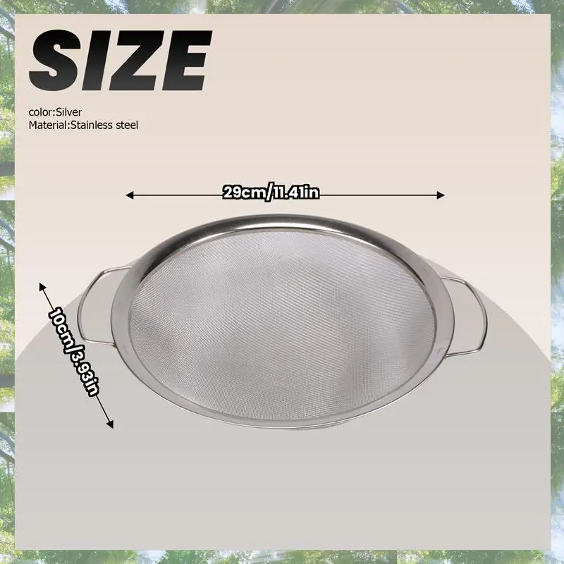 قسط الطلاء مصفاة شبكة الفولاذ المقاوم للصدأ الطلاء مستحلب العسل قمع غطاء مرشح تصفية أداة المنتج 60 شبكة عرض 11.4 بوصة