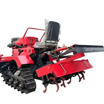 40HP Single-cylinder Track Cultivator Agricultural Farming Machine Suitable Paddy Fields and Dry Land