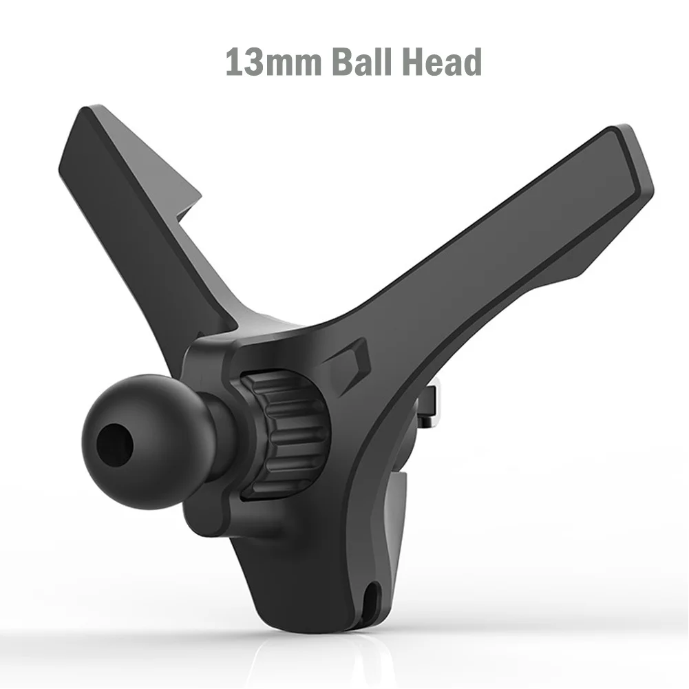 Car Phone Holder Phone Holder For Mobile Phone ABS Plastic Accessory Ball Head Car Air Vent Clip Phone Support