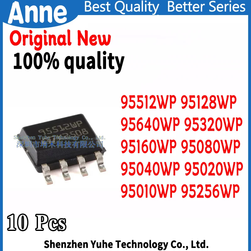 (10piece)New 95512WP 95128WP 95640WP 95320WP 95160WP 95080WP 95040WP 95020WP 95010WP 95256WP 95512 95128 95640 95320 95160 95080