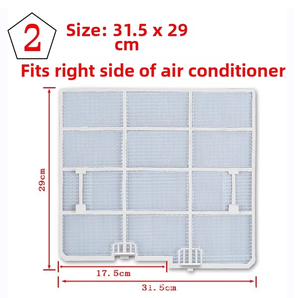 Air Conditioning Dust Screen Compatible with for kelon For Hisense and for huabao Indoor Units to Assist in Sustaining Air