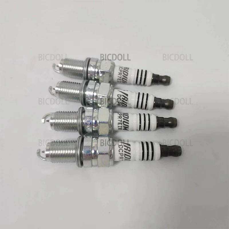 8Pcs Iridium Spark Plug for 6046 DCPR7EIX for FIAT 500 PUNTO PALIO TIPO DOBLO IDEA STRADA ARGO DAIHATSU TERIOS SIRIO HARLEY BMW