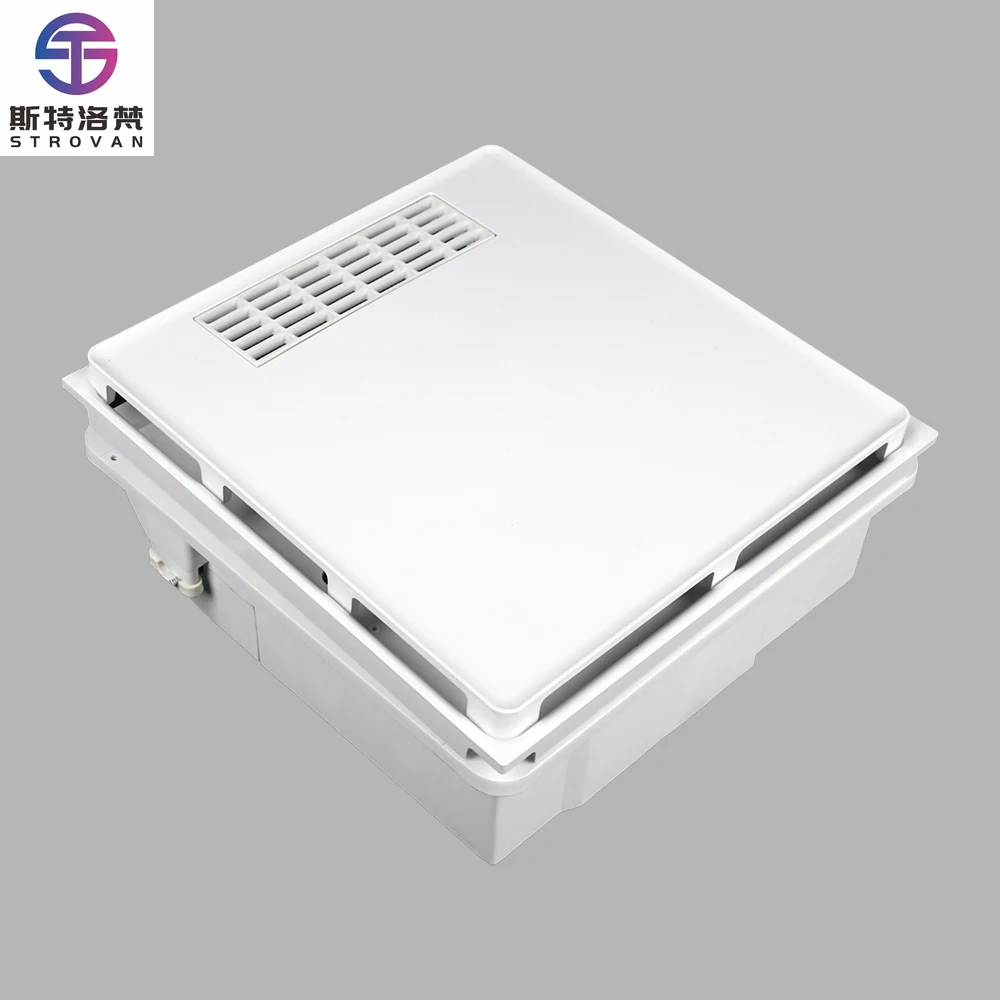 STLF 220 V Smart Home elektrische Luft-Rundheizung, ferngesteuert, mit Belüftungsbeleuchtung für die Installation von Badezimmer-Decken