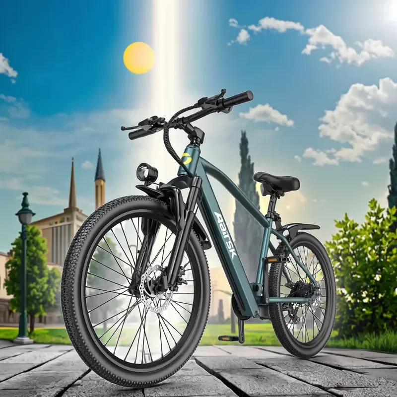 STROVAN GT300 36V Electric City Bicycle 24inch Skinny Ebike 250w Motor 7 Speed Smart Digital Electronic Bike Direct Factory