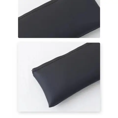 3PCS 휴대용 핸드 헬드 가방 파우치 지퍼 케이스 가죽 보관 홀더 주최자 내구성 도구 가죽 가방 21.5×10.5cm