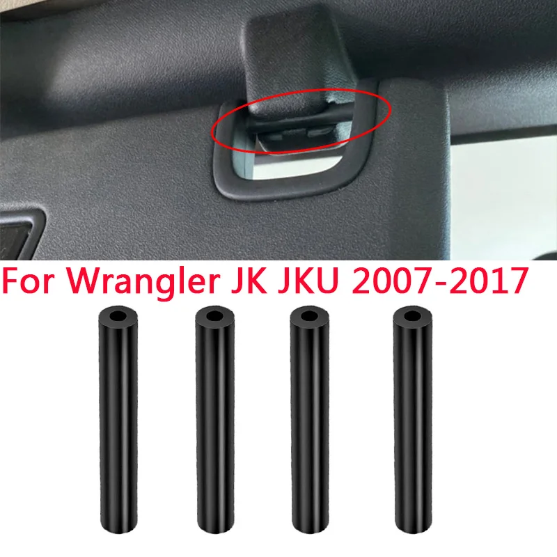Car Sun Visor Driver Passenger Side Repair Tube Kit For Wrangler JK JKU 2007 2008 2009 2010 2011 2012 2013 2014 2015 2016 2017
