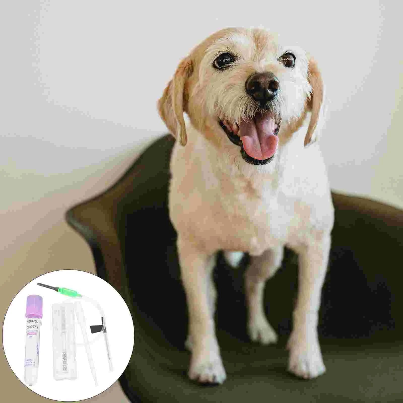 

Dog Early Pregnancy Test Strip Indoor Animal Supply Animals Set Tools Tube Plastic Kit for Puppy Ovulation Strips