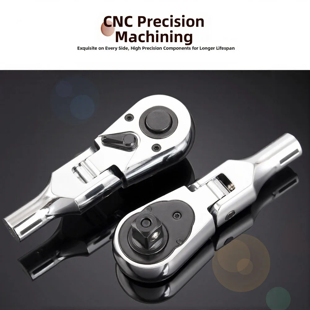 

Торцевой ключ с трещоткой 1/2 дюйма, 72 зубца, удлиненная рукоятка с телескопической функцией и поворотной головкой для проектов DIY