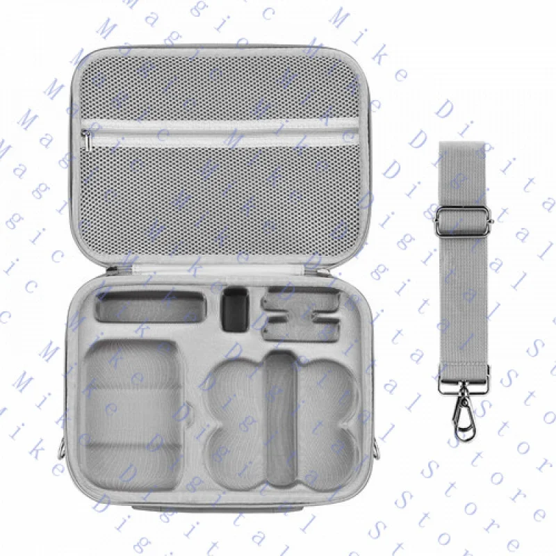 UU  For DJI Neo Drone Storage Bag Crossbody Bag Large Capacity Protective Bag Grey