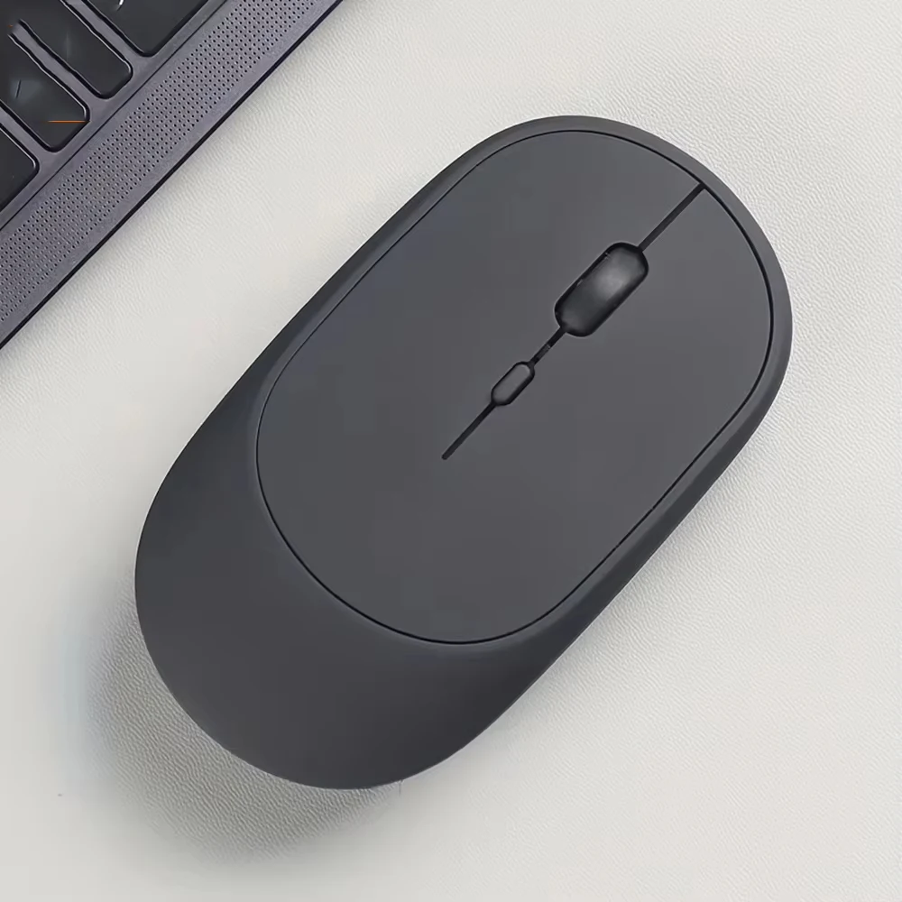 Wireless Mouse Bluetooth-compatible 2.4G Silent Mice Adjustable DPI Ergonomic Design USB Rechargeable Gaming Office Mouse