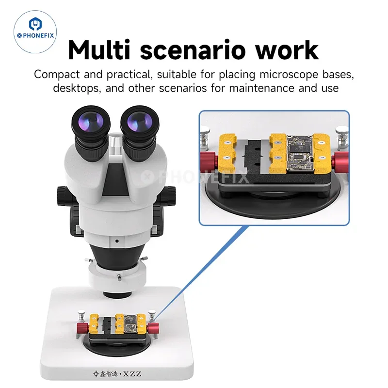 XZZ S1 S2 S3 Universal Phone Motherboard Clamp Rotating Fixture Jig Heating Resistant Hard Disk IC PCB Repair Holder Fixture