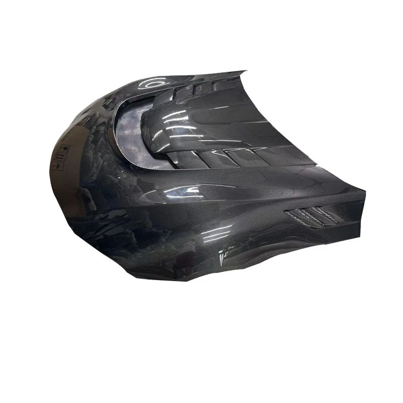 

Комплект кузова автомобиля, передний капот, крышка двигателя из углеродного волокна для SUPRA A90 2019+, обновленная крышка двигателя в стиле VRS