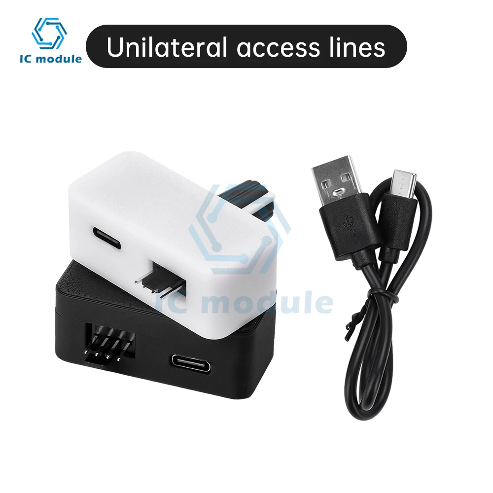 Mini PWM Speed Controller 4Pin Fan Speed Controller TYPE-C USB Interface Power Supply DIY Water Cooler Black/White