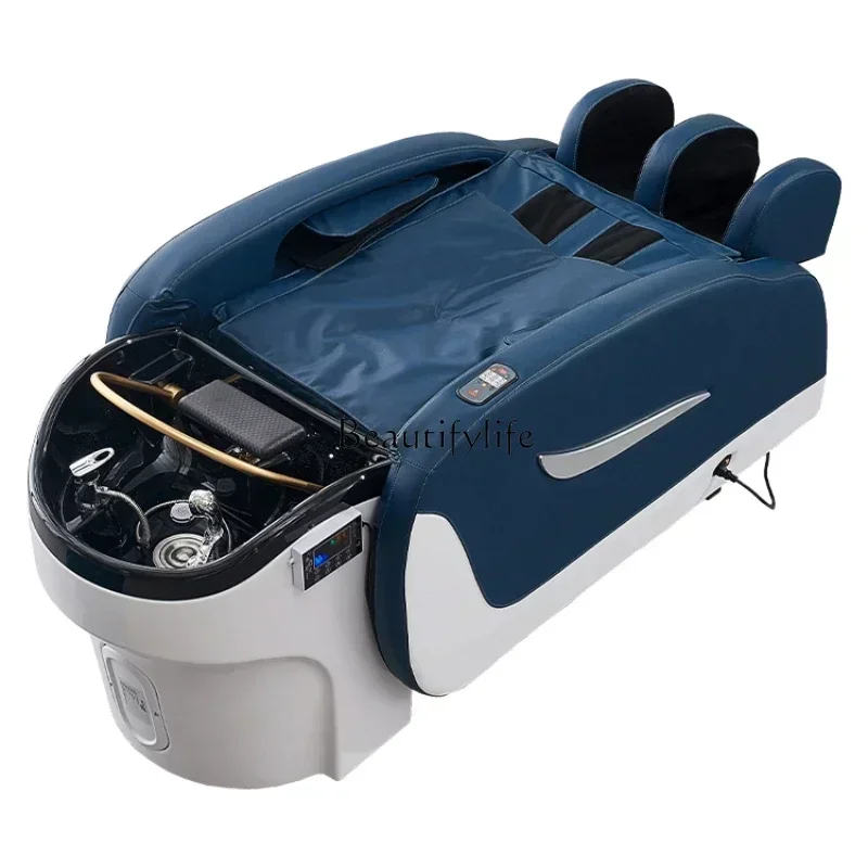 

Electric Massage Shampoo Bed Head Treatment Water Circulation Fumigation Flushing Automatic Shampoo Bed