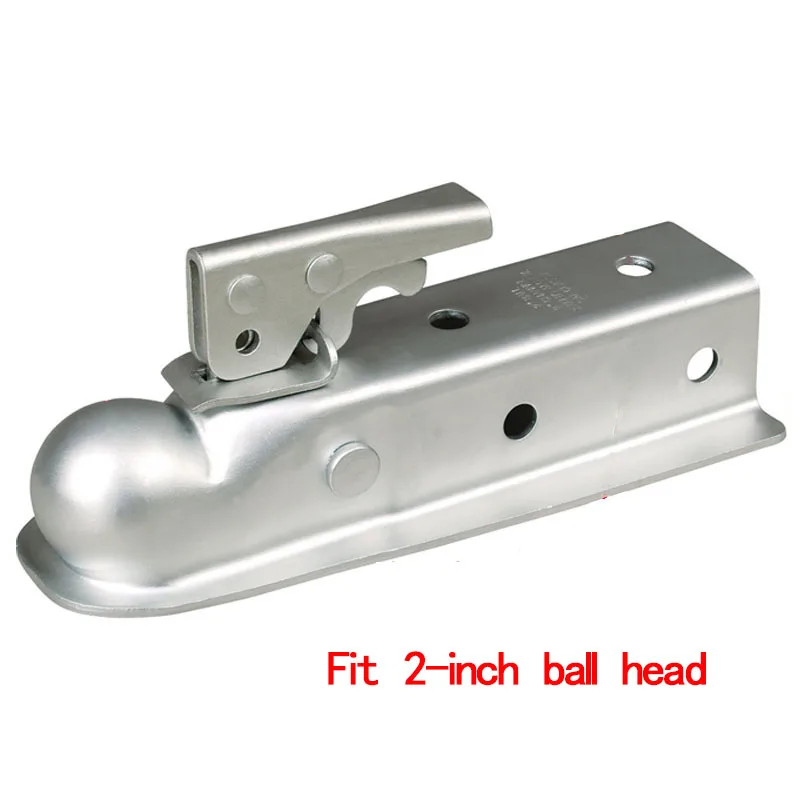 2x2 Trailer Cover 2 Inch Ball Head 3500LBS Straight Tongue Coupler American Towing Boat Car Ball Cover