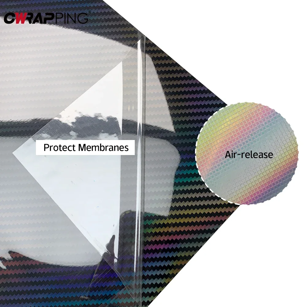 مقاوم للماء سيارة التفاف فيلم مزورة فيلم الكربون التفاف احباط سيارة لاصق الفينيل للدراجات النارية الجسم تغطي ألياف الكربون ملصق