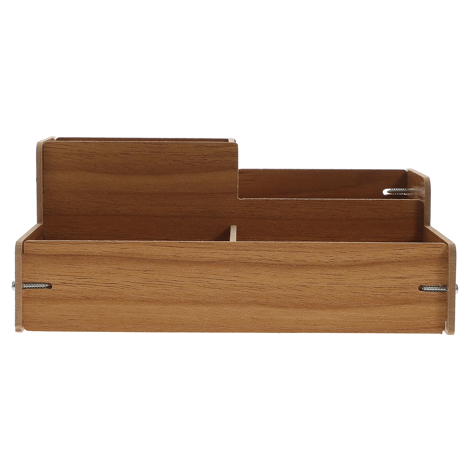 

Wooden Desk Organizer Pen Pencil Storage Large Capacity Multi-Grid Desktop Stationery Holder Office School Supplies